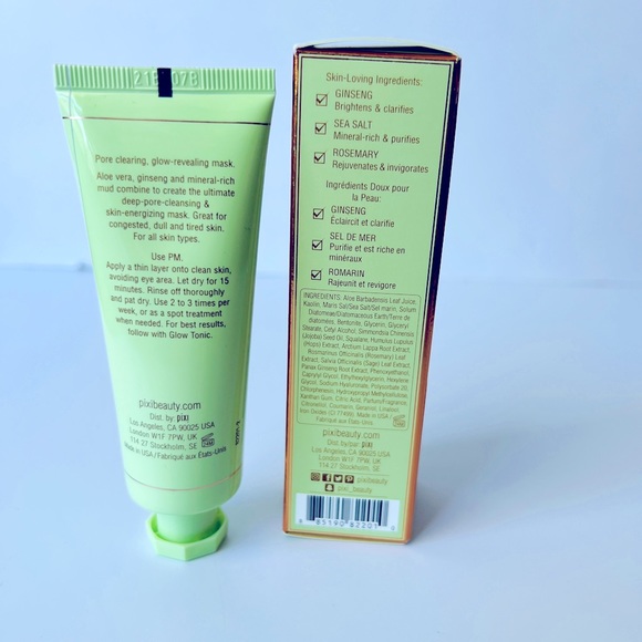 PIXI Deep Purifying Glow Mud Mask Facial 1.5 fl oz/45 ml. - Picture 6 of 6
